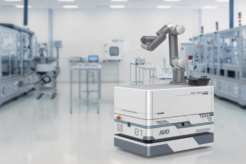 德扑之星整合AI人工智慧、IoT物聯網與Cloud雲端平台服務，開發模組化AMR 250M自主移動機器人，滿足多元自動化生產需求，在智慧工廠中扮演著串接和搬運的角色